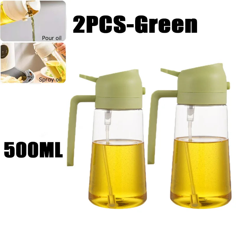 2in1 500ml Plastic oil sprayer
