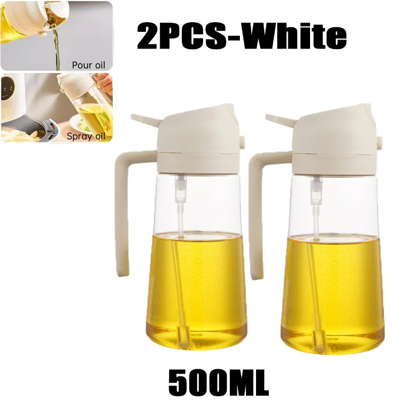 2in1 500ml Plastic oil sprayer