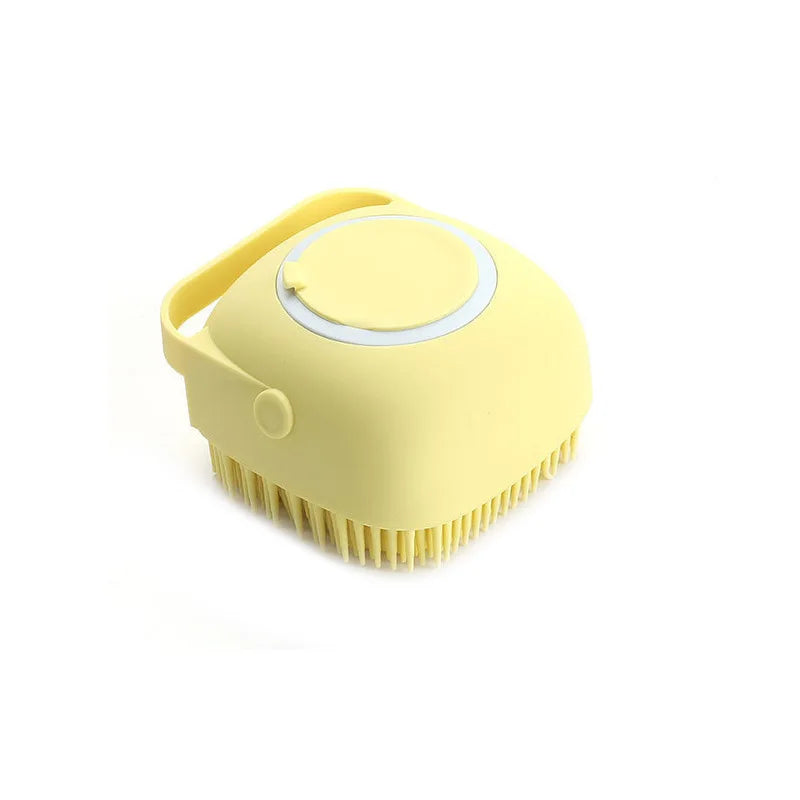 Pet Bathing Brush With built in Shampoo Dispencer