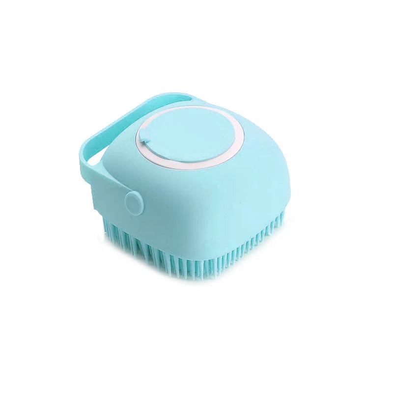 Pet Bathing Brush With built in Shampoo Dispencer